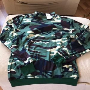 Men’s Camo Pullover Sweater